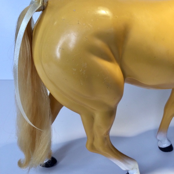 Vintage 1980 Barbie doll’s horse Dallas Golden Palomino #3312 - Picture 11 of 17